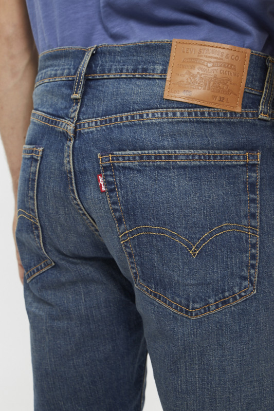 Short jean 405 dark indigo homme