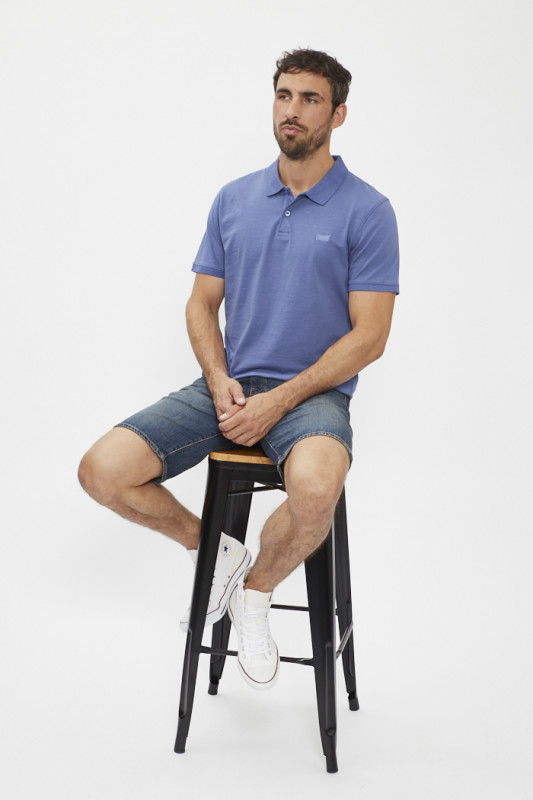 Short jean 405 dark indigo homme levi's