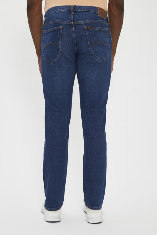 Jeans Daren zip fly coupe droite lee coton mélangé