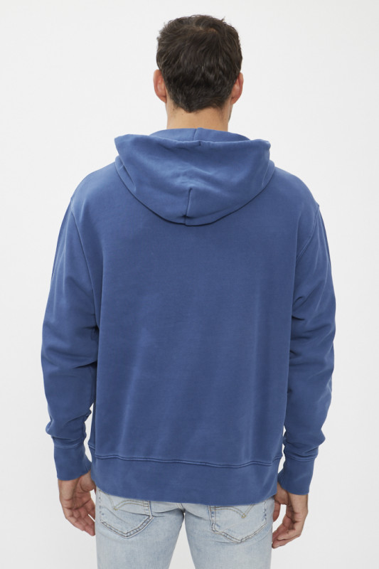 Sweat à capuche graphique Authentic bleu levi's en coton 