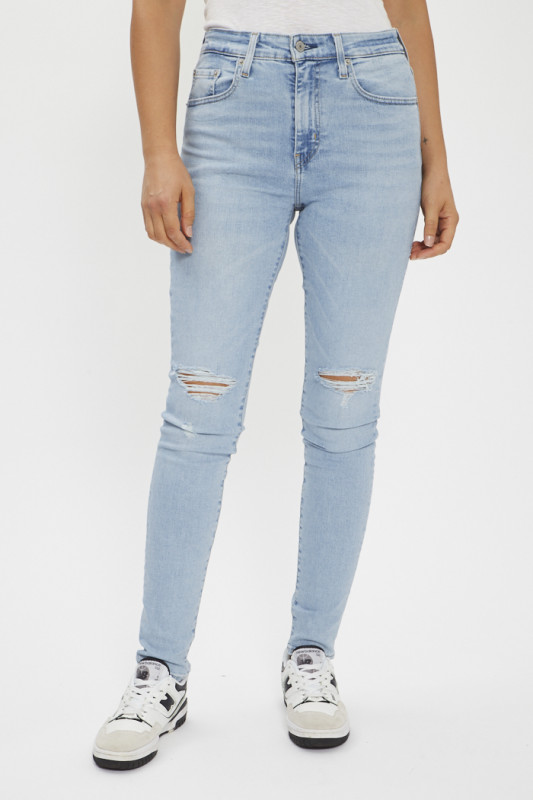 Jeans 721 high rise skinny light blue femme
