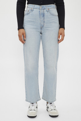 Jeans droit ribcage light indigo