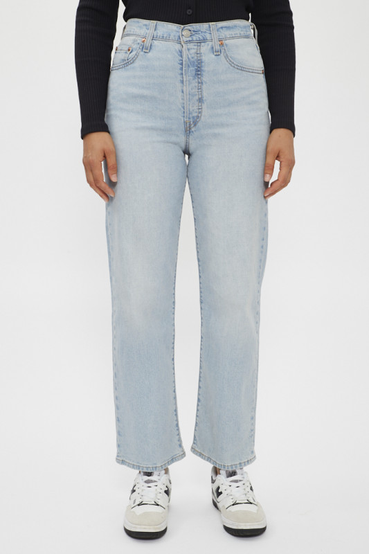 Jeans droit ribcage light indigo