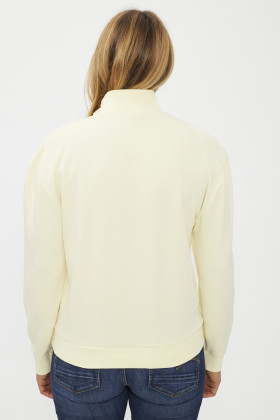 Sweat Everyday col zippé coloris anis femme levi's