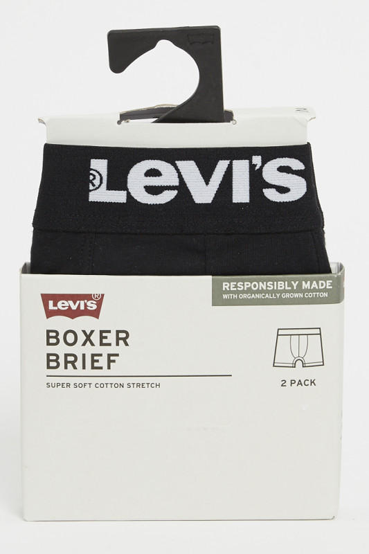 Lot de 2 boxers Brief noirs homme levi's