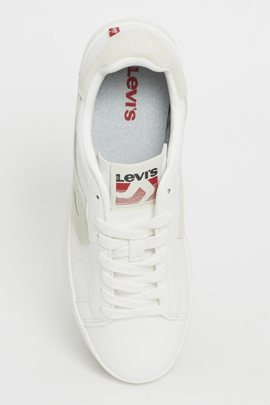 Baskets Swift blanches homme levi's