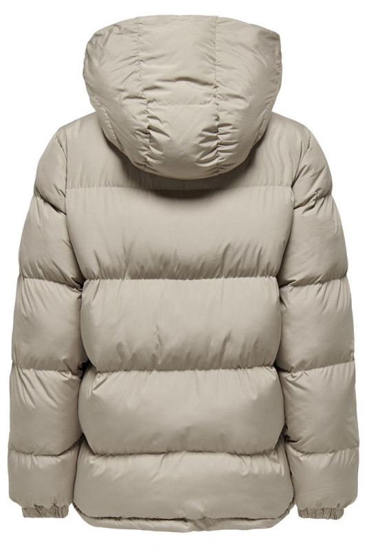 Doudoune matelassée beige