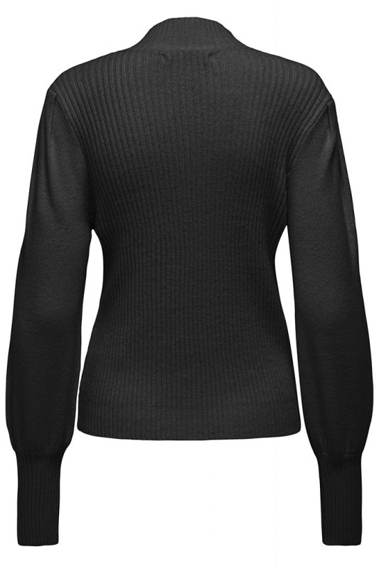 Pull noir manches ballons