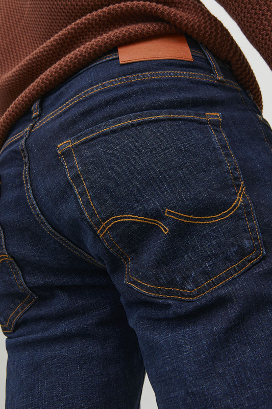 Jeans Clark Original bleu denim coton et élasthanne