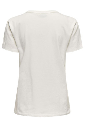 T-shirt Michigan Life silver blanc