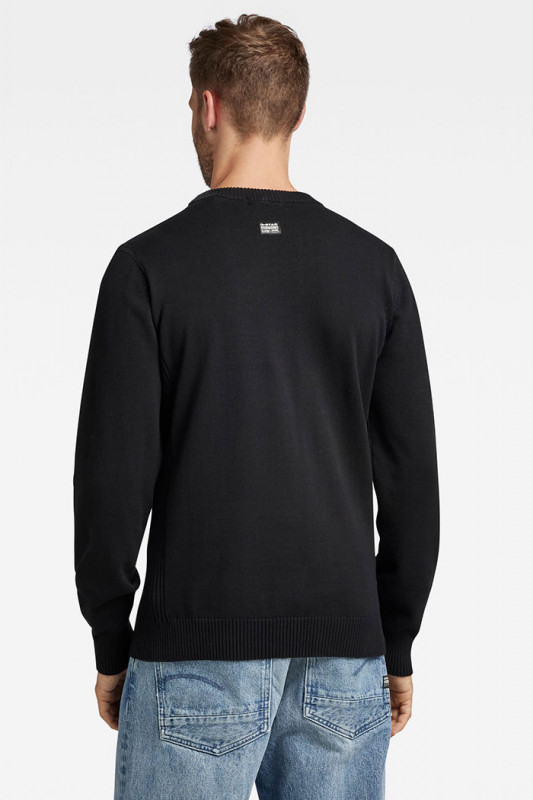 Pull noir Classic Sport homme G-Star homme