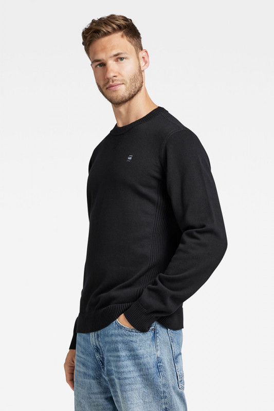 Pull noir Classic Sport homme G-Star homme G-Star