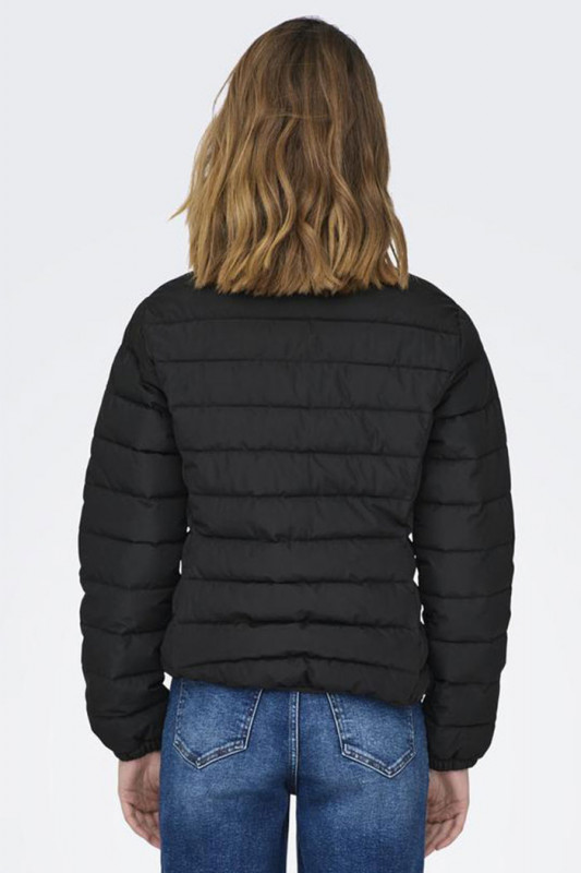 Doudoune noire légère matelassée