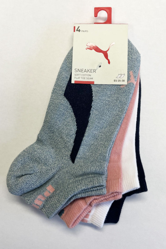 Lot de 4 paires de chaussettes femme