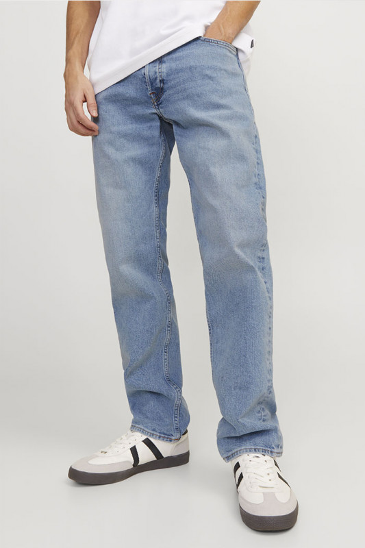 Jeans bleu denim coupe tapered homme jack & jones confort