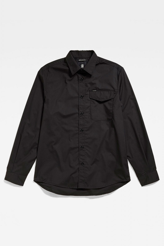 Chemise rine regular noire homme G-Star