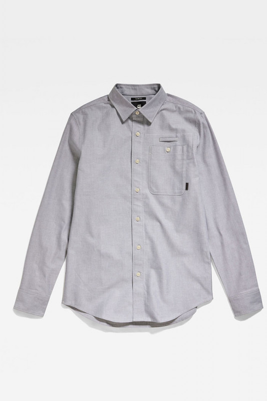 Chemise Bristum 2.0 slim grise homme G-star