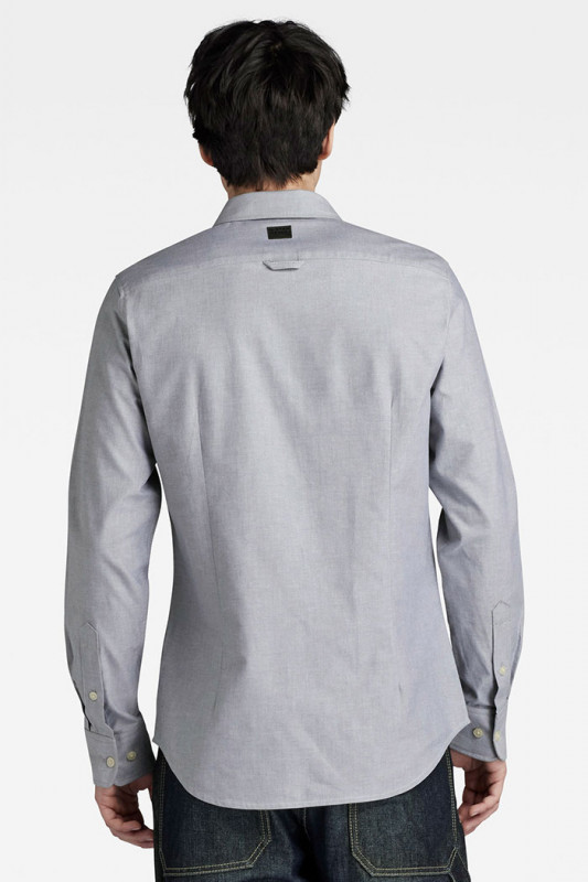 Chemise Bristum 2.0 slim grise