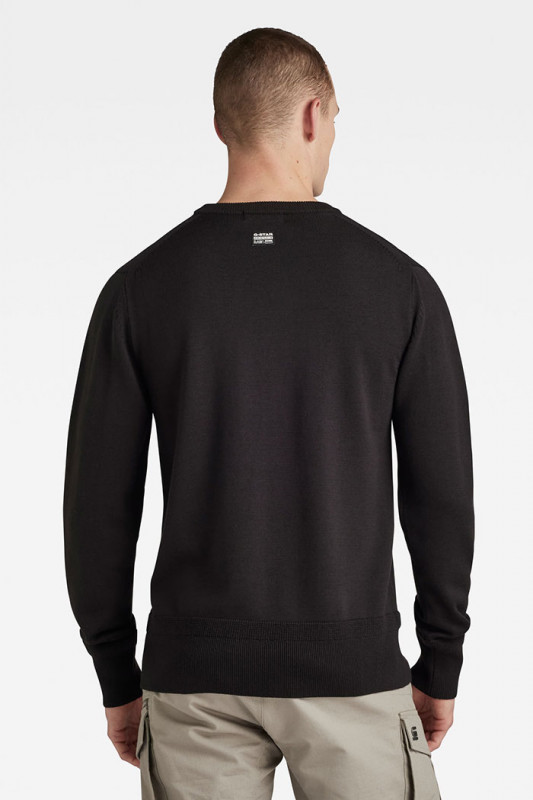 Pull en maille Premium Core noir
