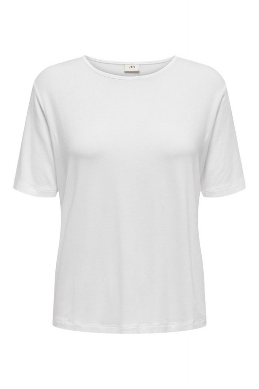 T-shirt Mila manches courtes blanc femme JDY