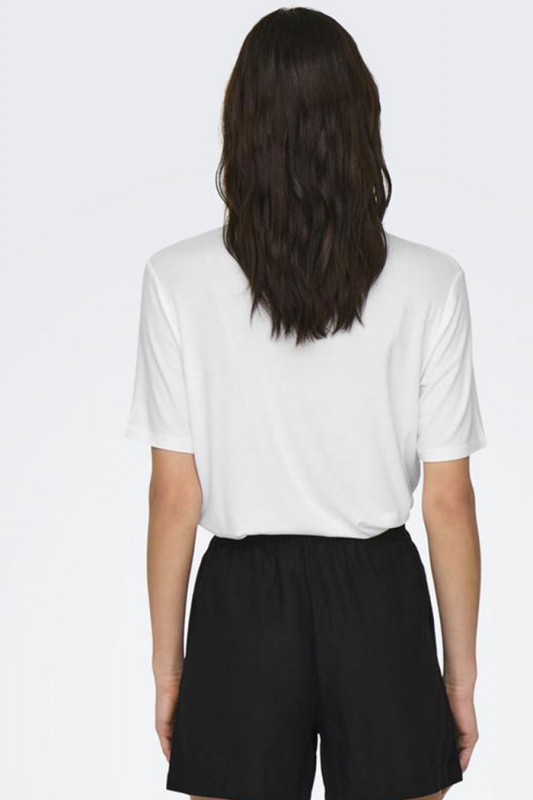 T-shirt Mila manches courtes blanc