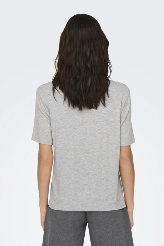 T-shirt Mila manches courtes gris