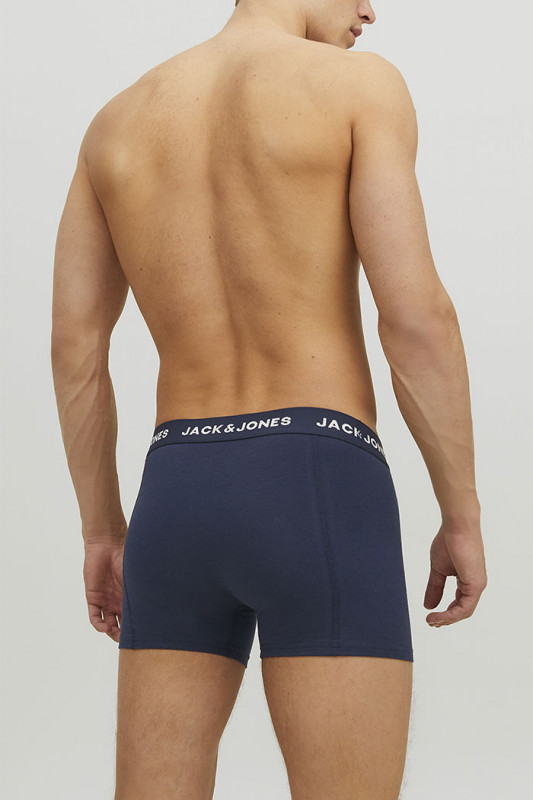 Lot de 3 shorties bleu marine homme jack & jones