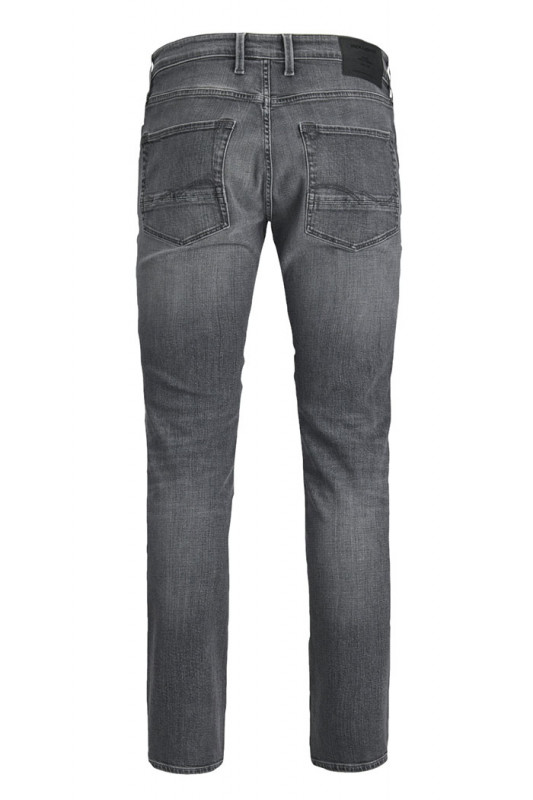 Jeans vintage black denim coupe droite homme