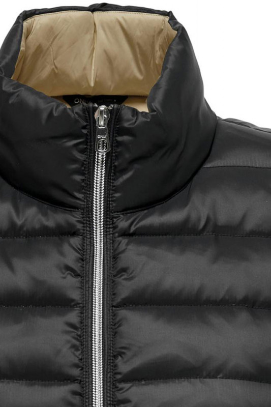 Gilet matelassé noir sans manches