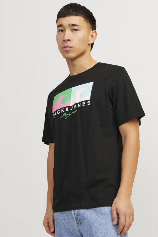 T-shirt logo Jack noir homme