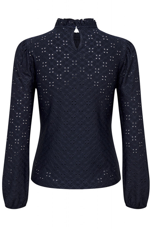 Top Cathinka bleu marine JDY