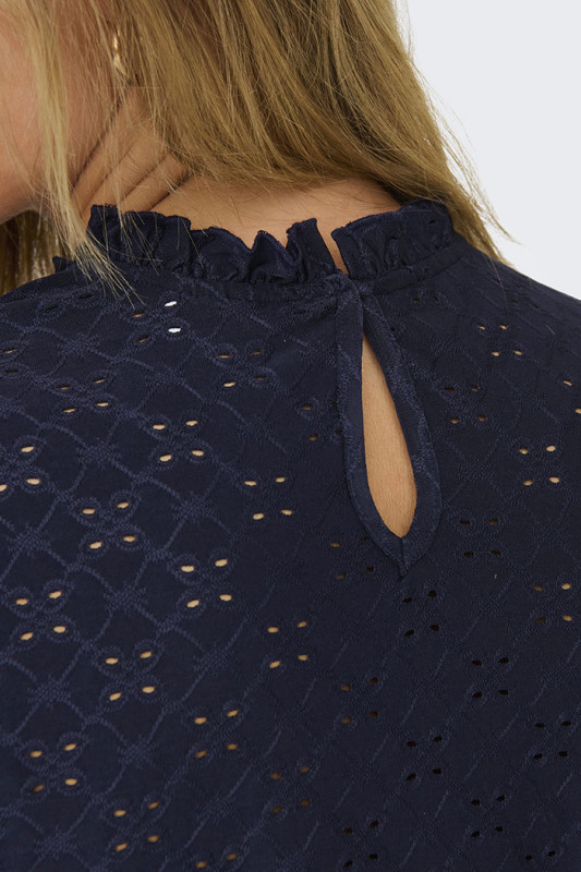 Top Cathinka bleu marine femme JDY