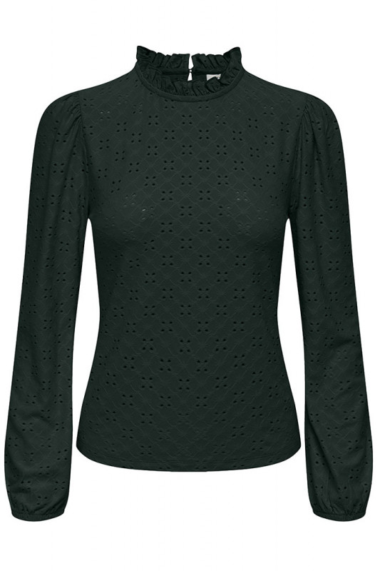 Top Cathinka vert foncé femme JDY