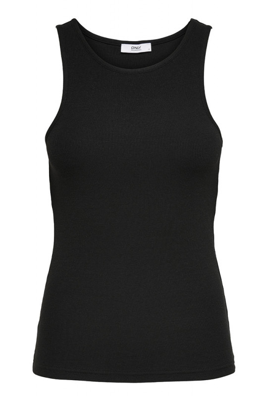 Débardeur Kenya noir coton mélangé only coton mélangé