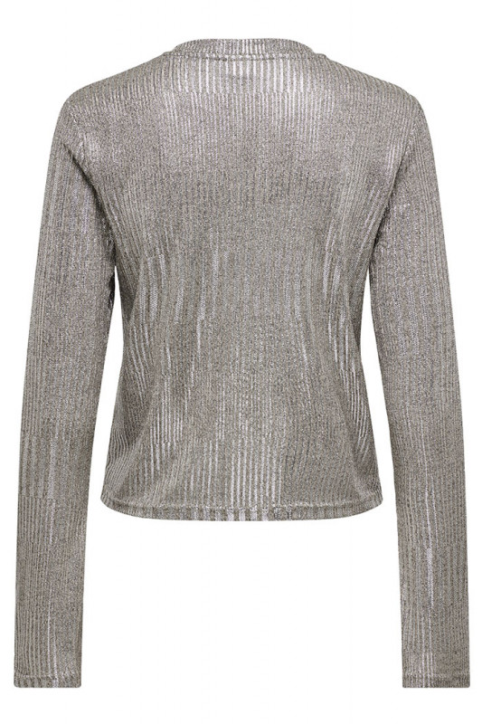 Top pailleté coupe regular argent coupe regular JDY