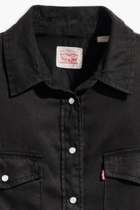 Chemise iconic western noire