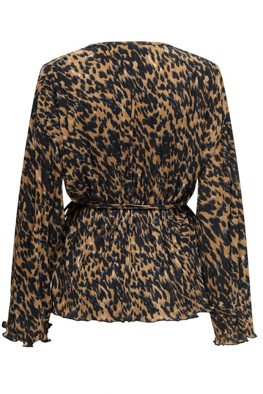 Cache coeur Sienna imprimé léopard