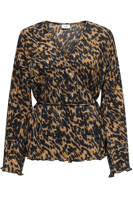 Cache coeur Sienna imprimé léopard