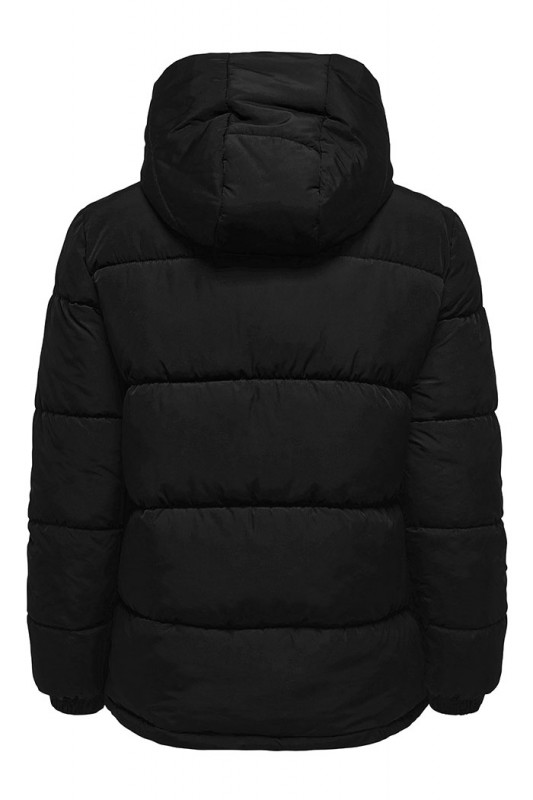 Doudoune matelassée noire femme