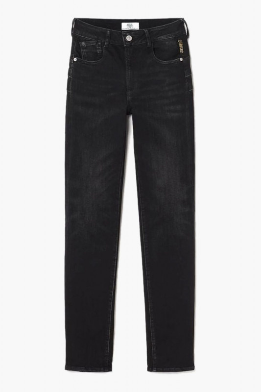 Jeans pulp regular taille haute noir