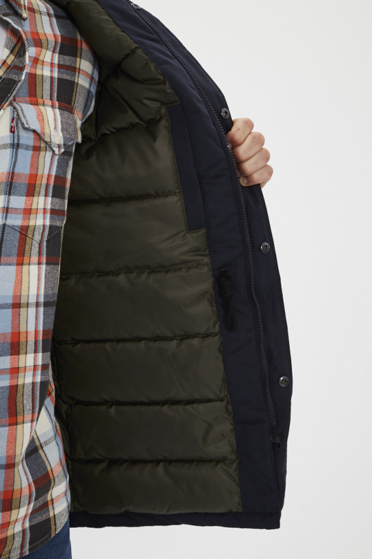 Parka Dark Navy homme jack & jonnes