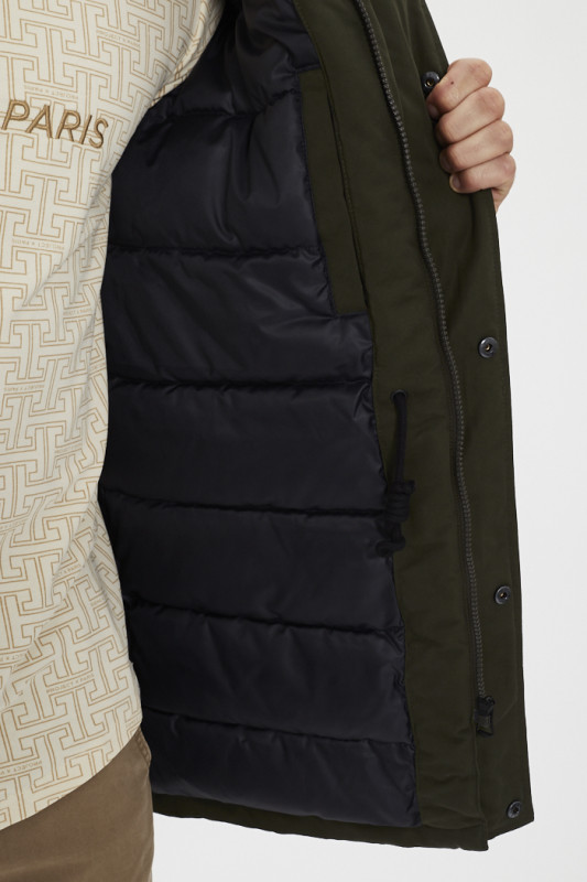 Parka kaki jack & jones