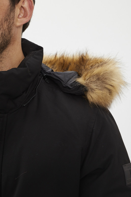 Doudoune Rockie Bomber noire coupe standard