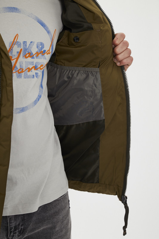 Doudoune matelassée à capuche G-Whistler Padded vert olive