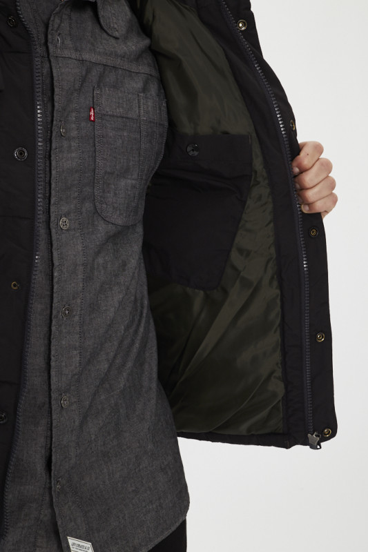 Blouson matelassé Foundation Padded noir