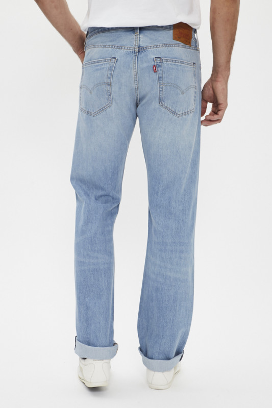 Jeans 501 original medium indigo homme levi's