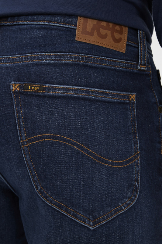 Jeans West coupe droite Lee coton mélangé