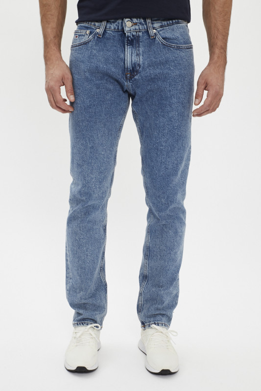 Jeans slim scanton délavé