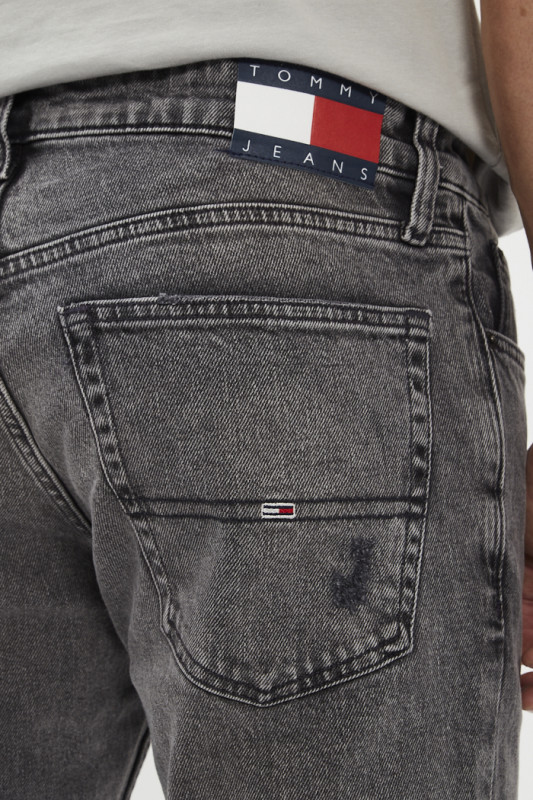 Jeans slim Scanton denim black homme