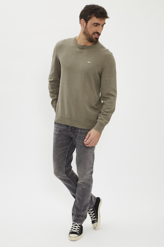 Sweat léger vert olive levi's